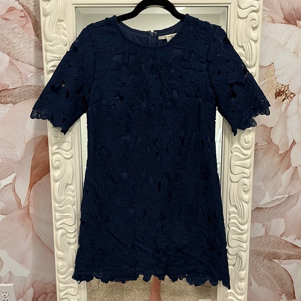 Navy blue mini dress 🩵